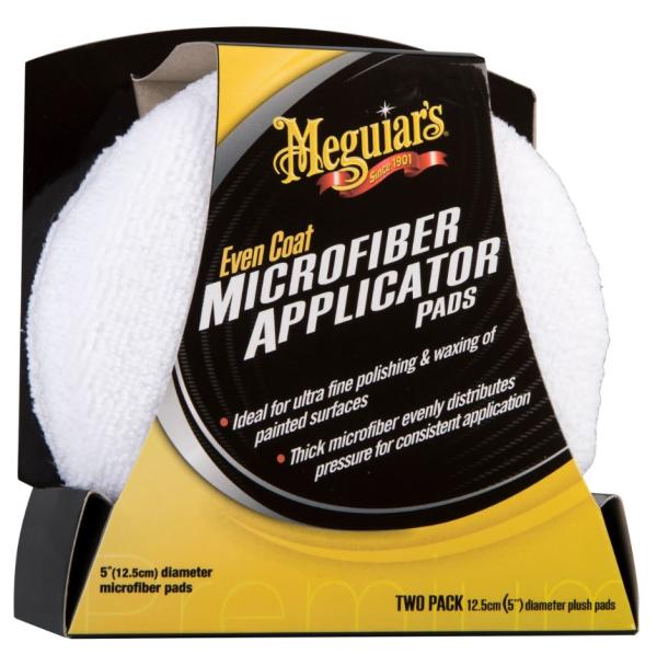 Meguiar's Even Coat Microfiber Applicator Pads - mikrovláknové aplikátory