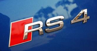 Originálny AUDI RS4 emblém na kufor