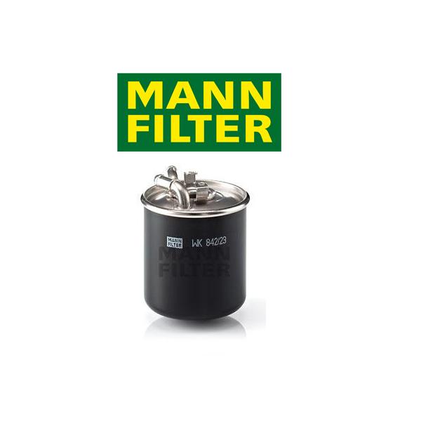 Palivový filter MANN Mercedes W164 ML 280 CDI 4-matic, ML 320 CDI 4-matic, WK842/23X