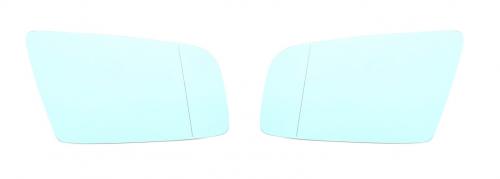 Spätné zrkadlo vonkajšie s plastovým držiakom (vyhrievané, asferické, modré) - BMW F01 F02